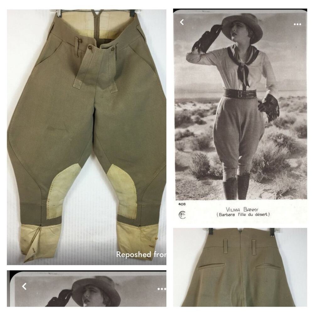 WW1 wool Flying pants